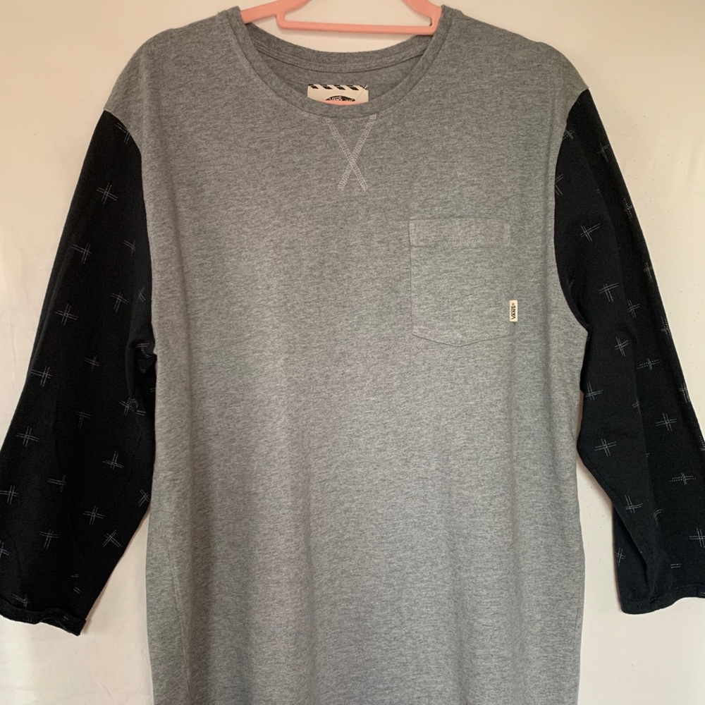 Vans “OFF THE WALL” 3/4 sleeve tee Men's XLG